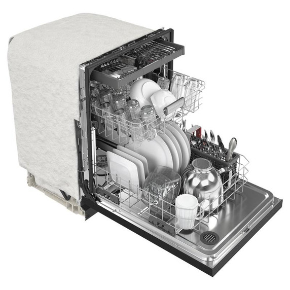 KitchenAid® 39 dBA Dishwasher with Third Level Utensil Rack KDFE204KBL