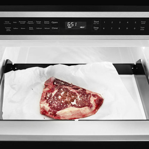 Kitchenaid® 24" Under-Counter Microwave Oven Drawer KMBD104GSS