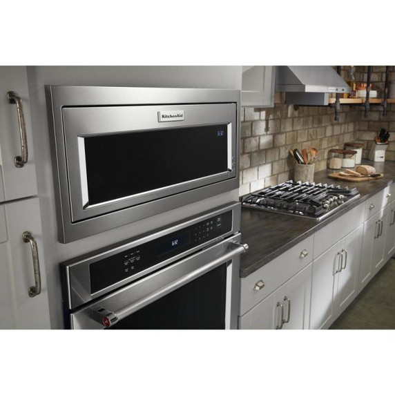 Kitchenaid® 900 Watt Built-In Low Profile Microwave with Slim Trim Kit YKMBT5011KS