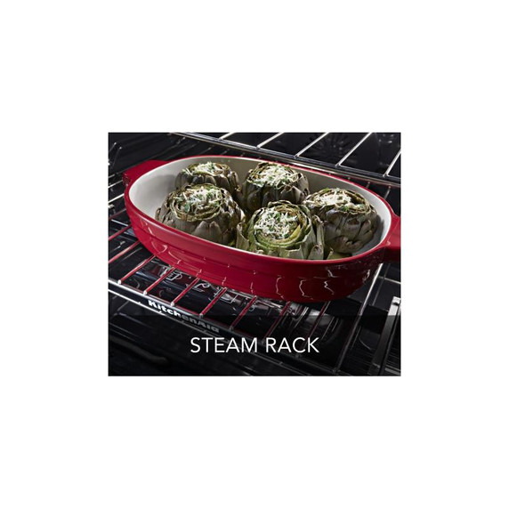 Kitchenaid® 30-Inch 5-Burner Gas Slide-In Convection Range KSGG700EBS Kitchenaid® 30-Inch 5-Burner Gas Slide-In Convection Range KSGG700EBS