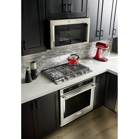 Kitchenaid® 30 Single Wall Oven with Even-Heat™ True Convection KOSE500ESS