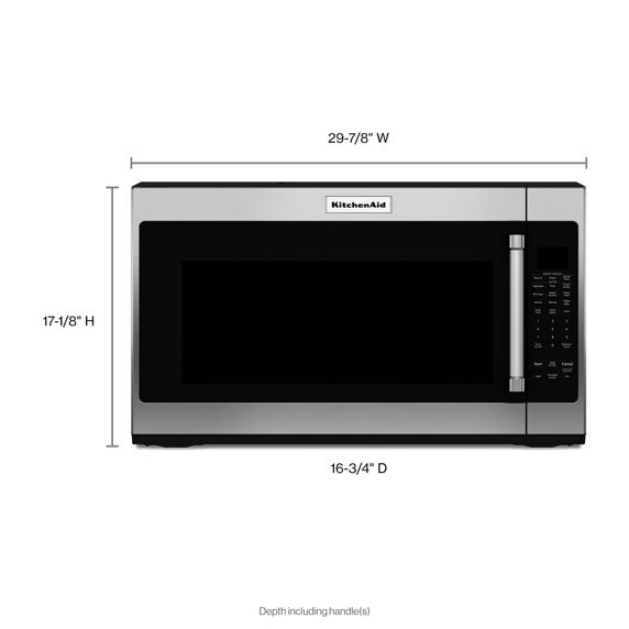 Kitchenaid® 30 900-Watt Microwave Hood Combination YKMHS120KPS