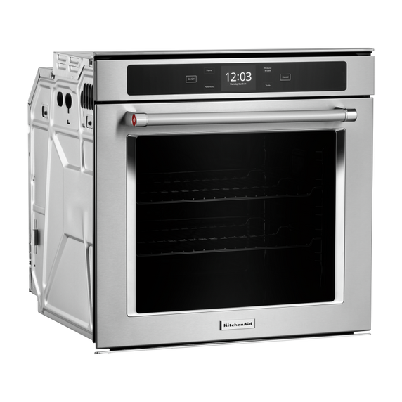 Kitchenaid® 24 Smart Single Wall Oven with True Convection YKOSC504PPS