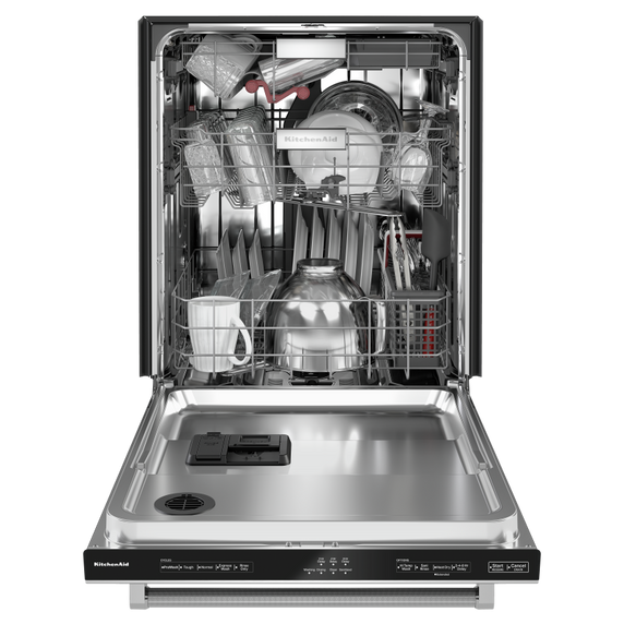 Kitchenaid® 44 dBA Dishwasher in PrintShield™ Finish with FreeFlex™ Third Rack KDTM404KPS