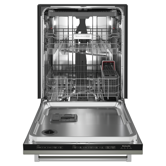 Kitchenaid® 39 dBA Panel-Ready Dishwasher with Third Level Utensil Rack KDTE304LPA