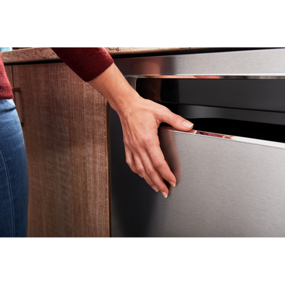 Kitchenaid® 44 dBA Dishwasher in PrintShield™ Finish with FreeFlex™ Third Rack KDPM604KBS