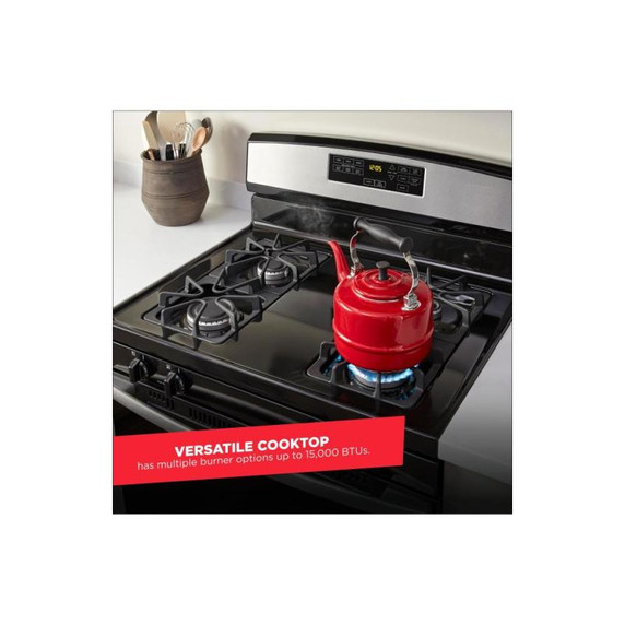 Amana® 30-inch Gas Range with Self-Clean Option AGR6603SMS