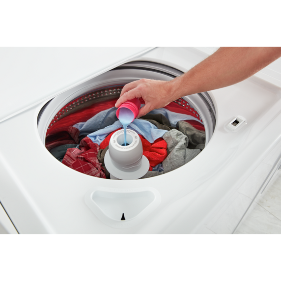 Amana® Large Capacity Top Load Washer with High-Efficiency Agitator NTW4519JW