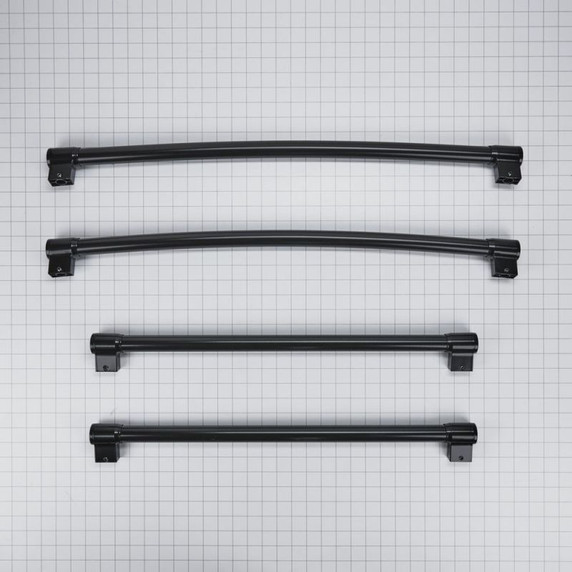 French Door Refrigerator Handle Kit, Black W10716735