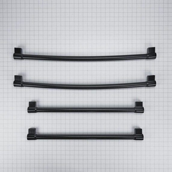 French Door Refrigerator Handle Kit, Black W10716735