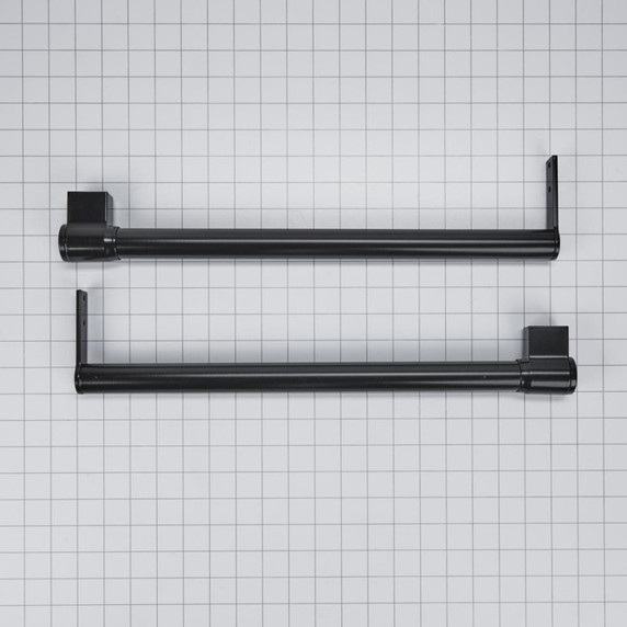 Top Freezer Refrigerator Handle Kit, Black W10721896