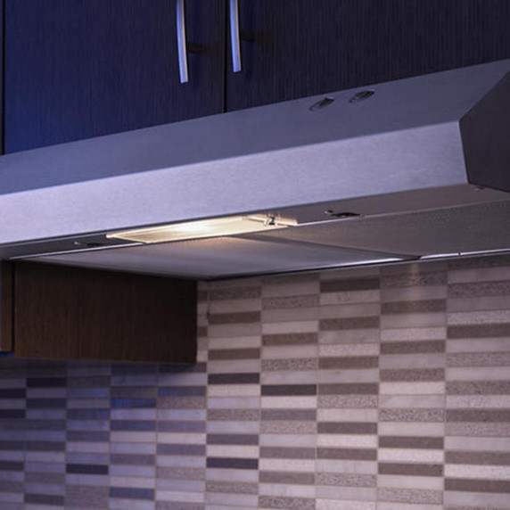 Whirlpool® 30" Range Hood with Dishwasher-Safe Full-Width Grease Filters WVU17UC0JS