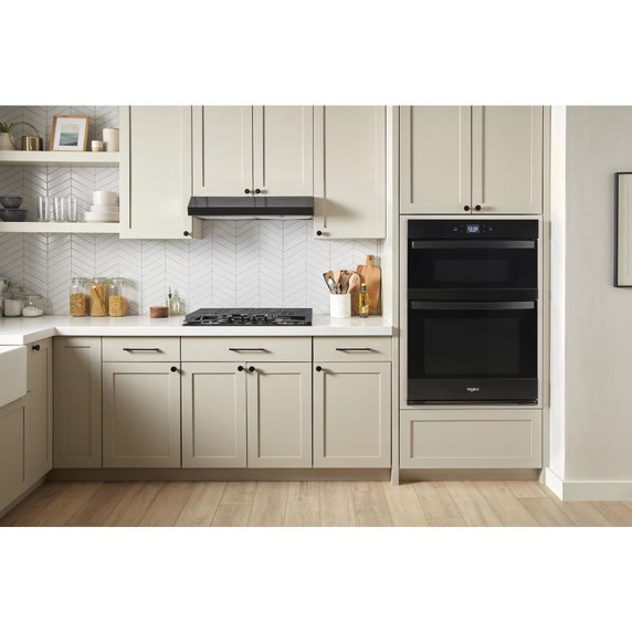 Whirlpool® 30" Range Hood with Dishwasher-Safe Full-Width Grease Filters WVU17UC0JW Whirlpool® 30" Range Hood with Dishwasher-Safe Full-Width Grease Filters WVU17UC0JW