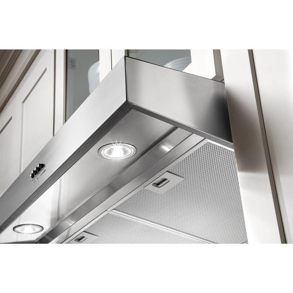 Whirlpool® 30" Range Hood with Dishwasher-Safe Full-Width Grease Filters WVU37UC0FS