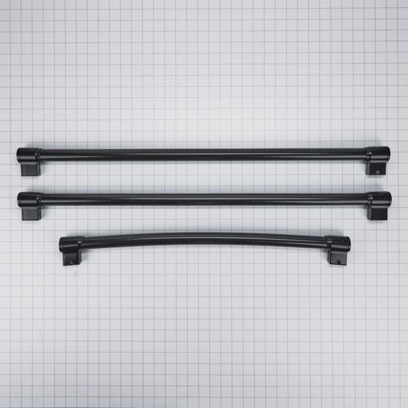 French Door Refrigerator Handle Kit, Black W10716726