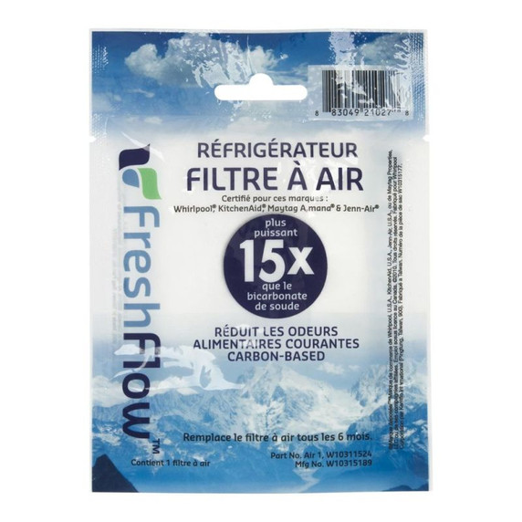 Refrigerator FreshFlow™ Air Filter W10311524