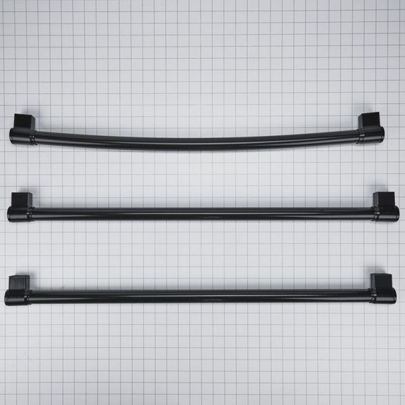 French Door Refrigerator Handle Kit, Black W10716730