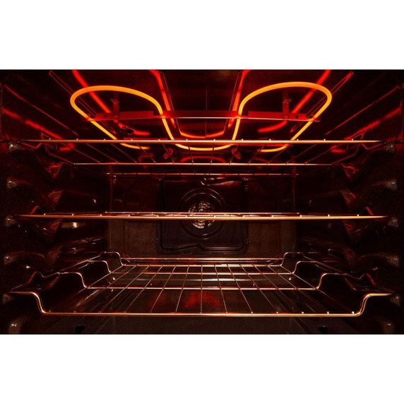 Whirlpool® 30-inch Smart Gas Range with True Convection, Steam/Self Cleaning, Rapid Preheat 5.3 CuFt Capacity WFGS7530RZ