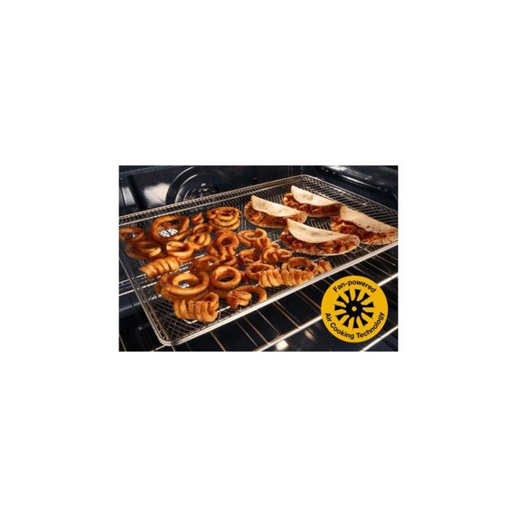 Whirlpool® 30-inch Smart Electric Range with  True Convection, No Preheat Air Fry, WipeClean™ Coating, Steam/Self Cleaning, Rapid Preheat 5.3 CuFt Capacity YWFES7530RW