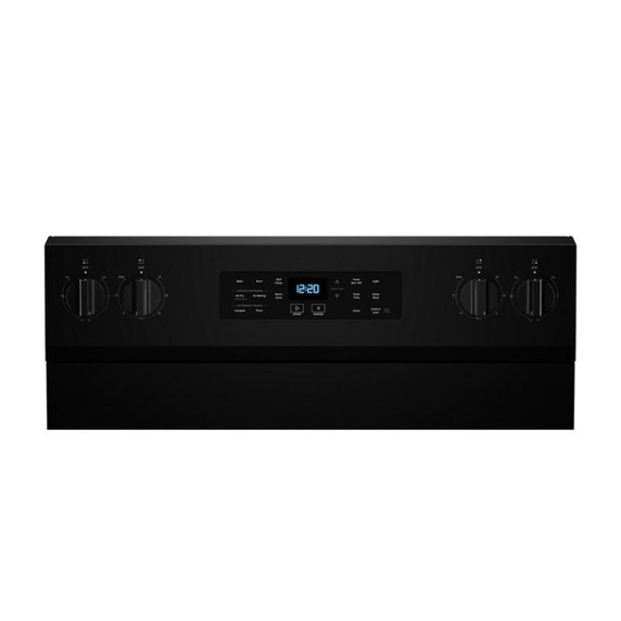Whirlpool® 30-inch Electric Range with Air Fry and Air Baking, Self Cleaning, Rapid Preheat 5.3 CuFt Capacity YWFES5030RB