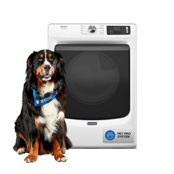 Maytag® Smart Pet Pro Front Load Gas Dryer - 7.4 CU. FT. MGD7020RW