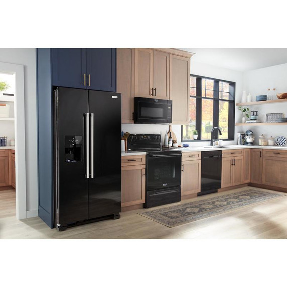 Maytag® 36-Inch Wide Side-by-Side Refrigerator - 25 Cu. Ft. MRSF4036PB