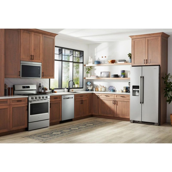 Maytag® 30-Inch Convection Gas Range With No Preheat Air Fry and Air Baking - 5.0 Cu. Ft. MFGS6030RZ