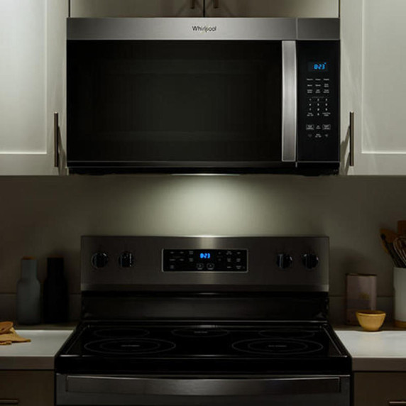 Whirlpool® 30’ W 1.7 cu. ft Over the range Microwave with 900-Watts Cooking Power YWMMS3130RZ