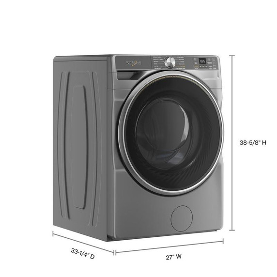 Whirlpool® 5.8 cu. ft. Smart Front Load ENERGY STAR® Certified Washer with FreshFlow™ Vent System and AI Intelligent Wash WFW6720RR