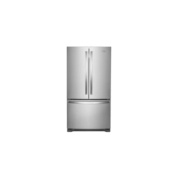 Whirlpool® 36-Inch Wide Counter-Depth French Door Bottom Mount Refrigerator - 20 cu. ft. WRFC2036RZ
