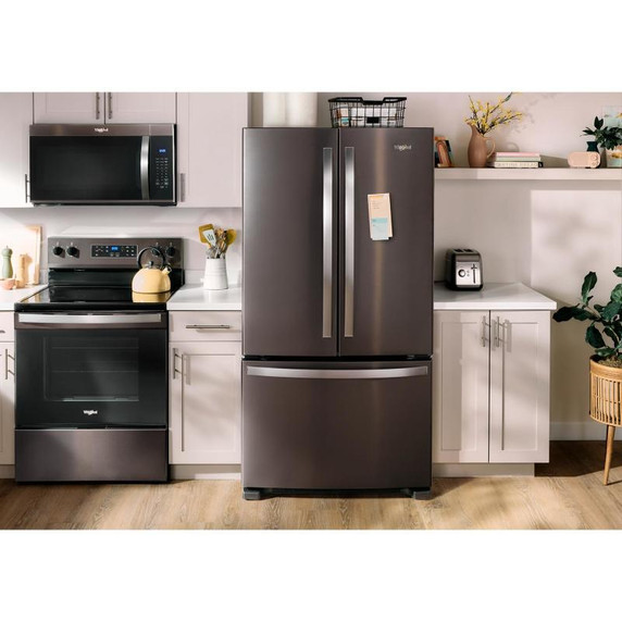 Whirlpool® 36-Inch Wide Full-Depth French Door Bottom Mount Refrigerator - 25 cu. ft. WRFF3236RV