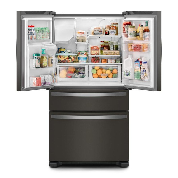 Whirlpool® 36-Inch Wide French Door Bottom Mount Refrigerator - 25 cu. ft. WRMF3636RV