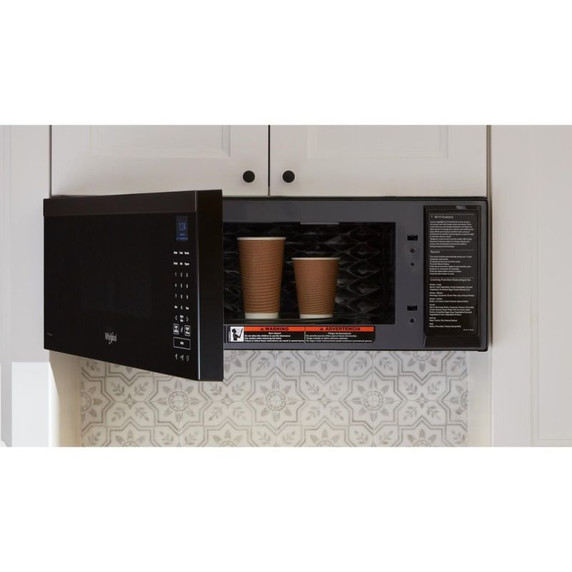 Whirlpool® 1.1 cu. ft. Smart Low Profile Microwave Hood Combination with 450 CRM 4-Speed Venting YWMML5530RZ