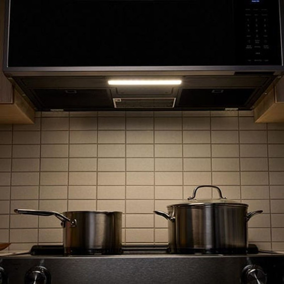 Kitchenaid® Smart Low Profile Microwave Hood Combination with Dual Fan Ventilation YKMML550RPS