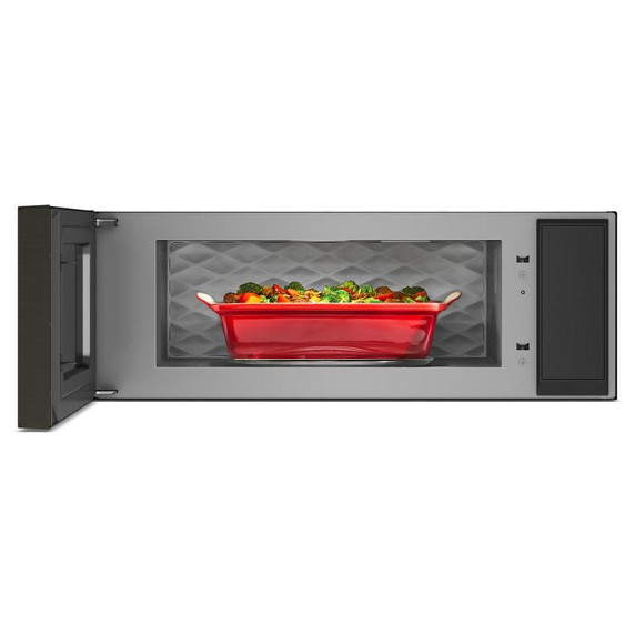Kitchenaid® Smart Low Profile Microwave Hood Combination with Dual Fan Ventilation YKMML550RBS