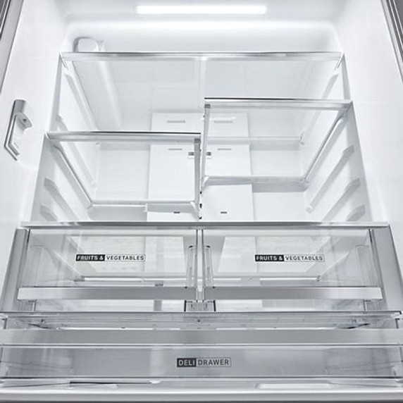 Whirlpool® 36-Inch French Door Refrigerator with Ice Maker - 31 cu. ft. WRFF3136SZ