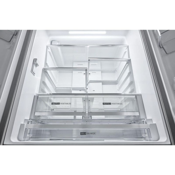 Whirlpool® 36-Inch French Door Refrigerator with In-Door Water and Ice Maker - 30 cu. ft. WRFF3536SZ