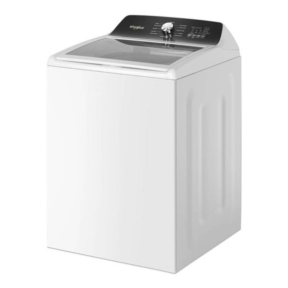 Whirlpool® 5.3 Cu. Ft. I.E.C. Top Load Impeller Washer with Built-in Faucet WTW5020SW