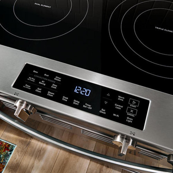 Whirlpool® 30-inch Electric Range with Air Cooking Technology YWSES5030SZ