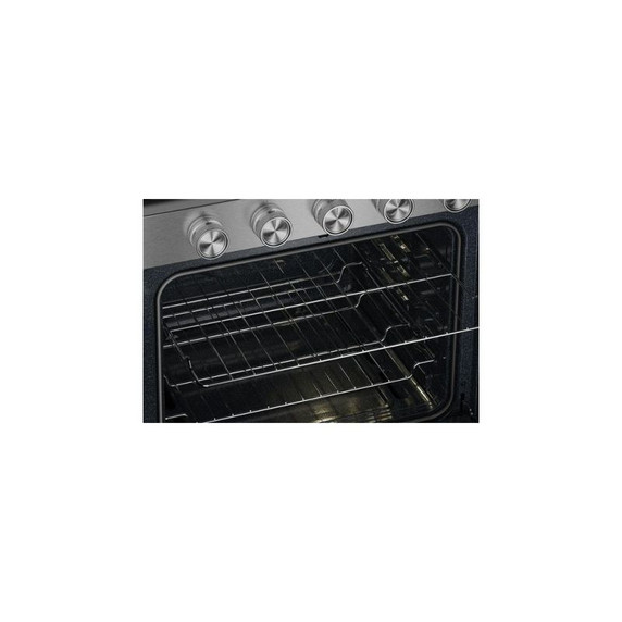 Kitchenaid® 5.0 Cu. Ft. Smart Freestanding Gas Range with Convection Cooking Modes KFGS530SPS