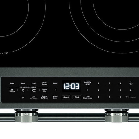Kitchenaid® 5.3 Cu. Ft. Slide-in Electric Range with Two Even-Heat™ Hyper Elements and Convection Cooking Modes YKSES530SJP