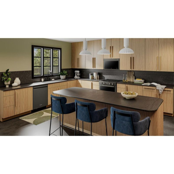Kitchenaid® 360° Max Jets™ Third Rack Dishwasher with Advanced ProDry™ System and Ultra-bright LED Lighting, 44 dBA KDPS724SBE