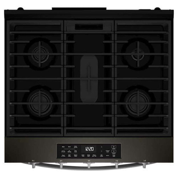Whirlpool® 30-inch Gas Range with Air Cooking Technology WSGS5030SV