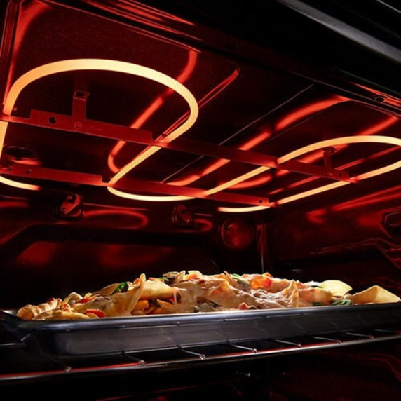 Whirlpool® 30-inch Electric Range with Air Cooking Technology YWFES5730SV