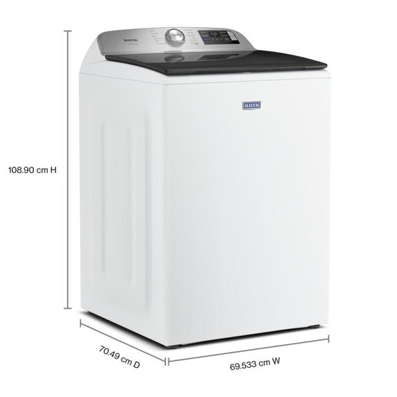 Maytag® 6.0 Cu. Ft. Pet Pro Top Load Agitator Washer with Extra Power and Sanitize Cycle with Oxi MTW7205RW