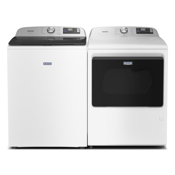 Maytag® 7.4 Cu. Ft. Top Load Electric Dryer with Extra Power and Advanced Moisture Sensing YMED6205RW Maytag® 7.4 Cu. Ft. Top Load Electric Dryer with Extra Power and Advanced Moisture Sensing YMED6205RW