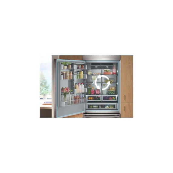 Kitchenaid® 20.8 Cu. Ft. 36" Built-In Bottom Mount Refrigerator with Platinum Interior KBBL336SPS