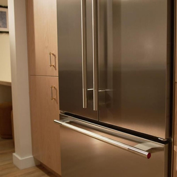 Kitchenaid® 24.2 Cu. Ft. 42"" Built-In French Door Bottom Mount Refrigerator with Platinum Interior KBFN542SPS