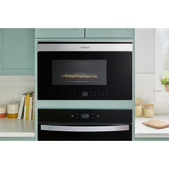 Whirlpool® 1.1 cu. ft. Built-In Smart Multifunctional Microwave Oven with Air Fry - 900 watts YWMBT7030SZ