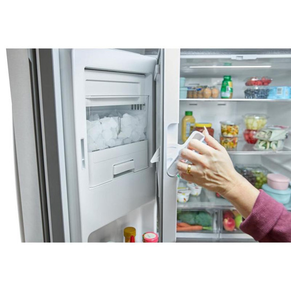 Whirlpool® 29 Cu. Ft. Family-Sized Capacity French door refrigerator with Flexible Temperature Drawer WRMF3636SZ